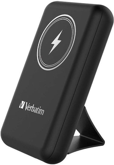 Verbatim Charge ‘n’ Go MagSafe Power Bank 10000mAh 15W Черен