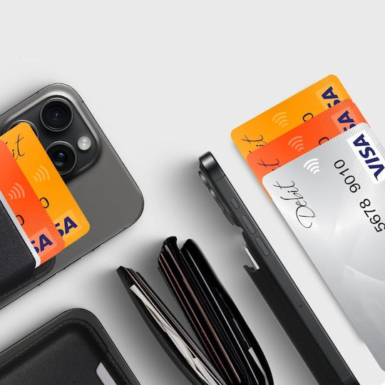 Tech-Protect MagSafe Θήκη Καρτών Magwallet σε Navy Μπλε χρώμα