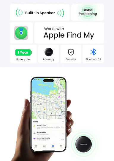 Ugreen CM520 Apple Find My Black