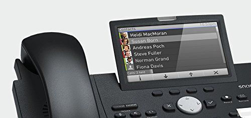 Snom Cu fir Telefon IP Negru