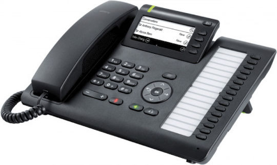 Siemens OpenScape CP400 Ενσύρματο Τηλέφωνο IP Μαύρο