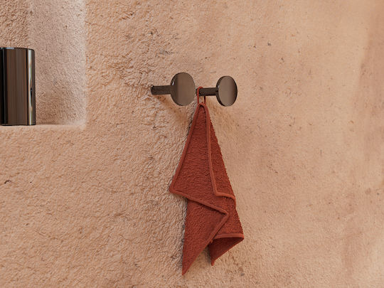 Verdi Lamda Ring Badezimmer Einzeln Schrauben ​6x6cm Schwarz