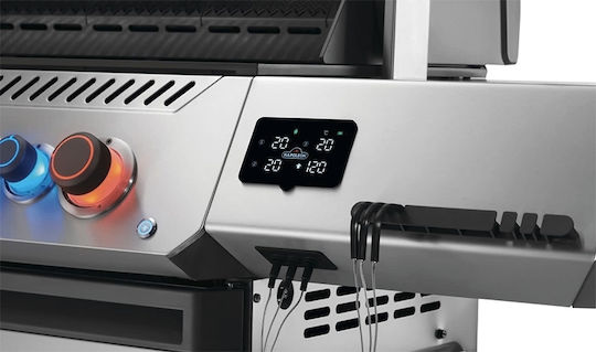 Napoleon Prestige VX 500 RSIB Gasgrill Rost 71cmx46cmcm mit 4 cm 23.50kW und Infrarotbrenner