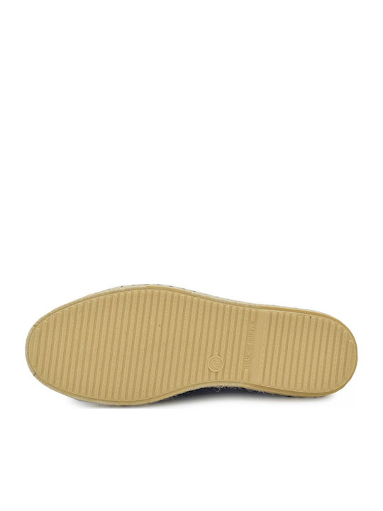 Tom Hole Micro Leder Herren Espadrilles Marino