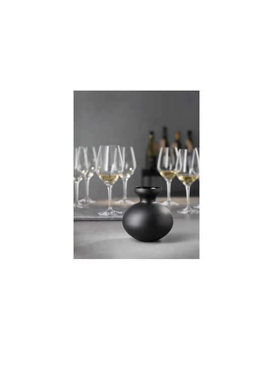 Spiegelau Decorative Vase Black 12.8x12.8x13cm