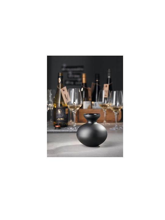 Spiegelau Decorative Vase Black 12.8x12.8x13cm