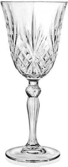 RCR Set of Glasses for White and Red Wine made of Crystal Stemmed 270ml 30pcs