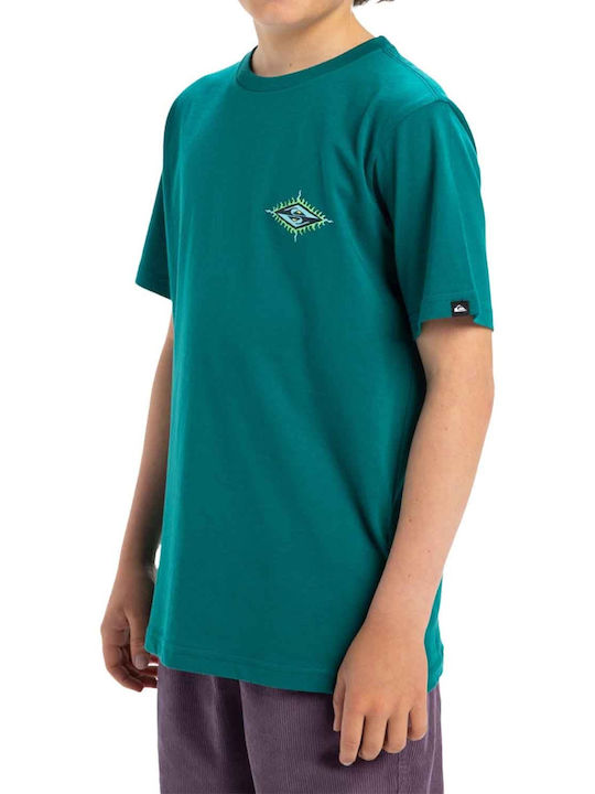 Kids' T-shirt GREEN Ev Beach Blast