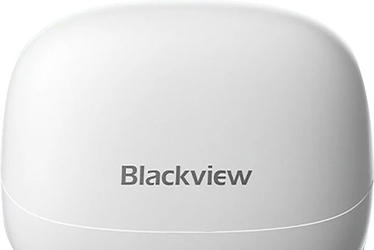 BlackView AirBuds 20 Bluetooth Handsfree Earphones with Sweat Resistance and Charging Case Frost White