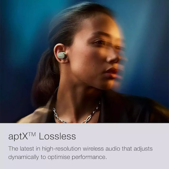 Bowers & Wilkins Pi8 In-ear Bluetooth Handsfree Ακουστικά με Αντοχή στον Ιδρώτα και Θήκη Φόρτισης Midnight Blue