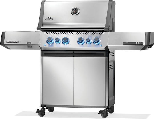 Napoleon Prestige V 500 RSIB Gasgrill Rost 71cmx46cmcm mit 5 cm 23.50kW und Infrarotbrenner