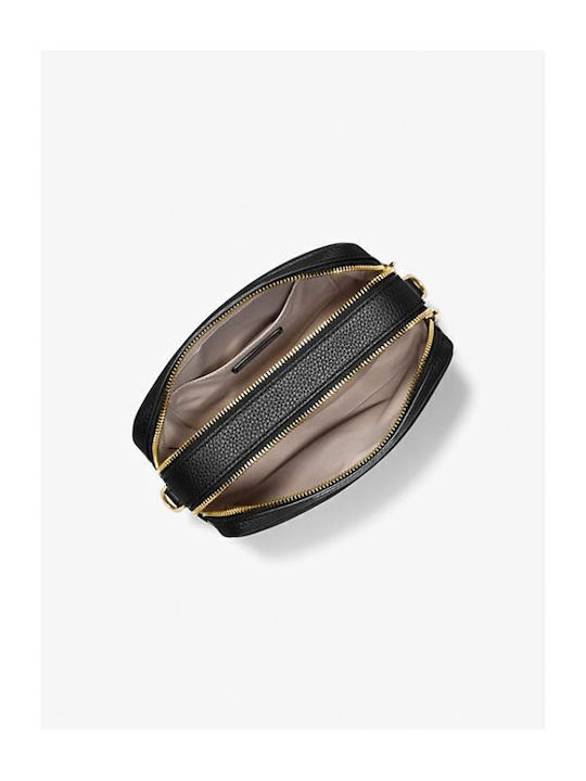 Camera De piele Geantă de damă Crossbody Neagră