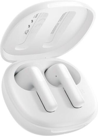 QCY AilyBuds E10 QT35 Bluetooth Handsfree Earphones with Sweat Resistance and Charging Case White