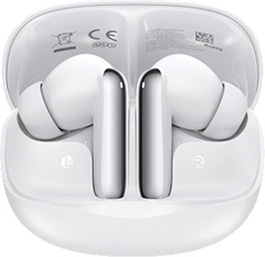 QCY Melobuds N50 Bluetooth Handsfree Earphones with Sweat Resistance and Charging Case White