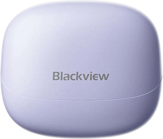 BlackView AirBuds 20 Bluetooth-Freisprecheinrichtung Kopfhörer mit Schweißresistenz und Ladeetui Lila