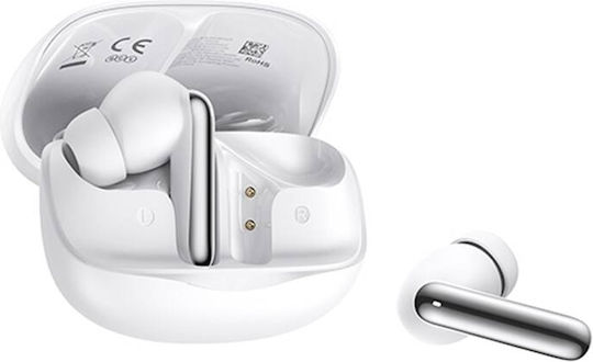 QCY Melobuds N50 Bluetooth Handsfree Earphones with Sweat Resistance and Charging Case White