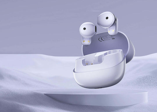 BlackView AirBuds 20 Bluetooth-Freisprecheinrichtung Kopfhörer mit Schweißresistenz und Ladeetui Lila