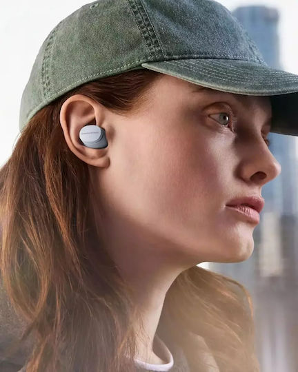 Bowers & Wilkins Pi6 In-Ear Bluetooth-Freisprecheinrichtung Kopfhörer mit Schweißresistenz und Ladeetui Glacier Blue