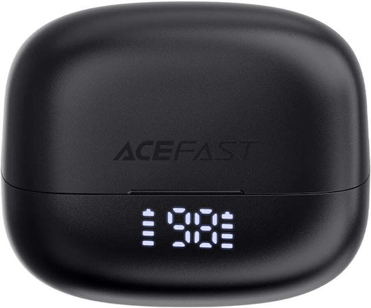 Acefast W1 In-Ear Bluetooth-Freisprecheinrichtung Kopfhörer mit Schweißresistenz und Ladeetui Schwarz