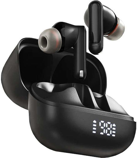 Acefast W1 In-Ear Bluetooth-Freisprecheinrichtung Kopfhörer mit Schweißresistenz und Ladeetui Schwarz