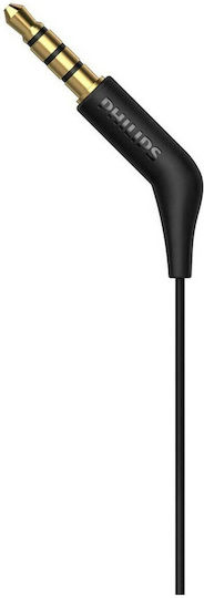 Philips TAE1105 TAE1105BK/00 In-ear Handsfree Ακουστικά με Βύσμα 3.5mm Μαύρο