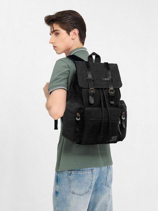 Miss Lulu Backpack Μαύρο
