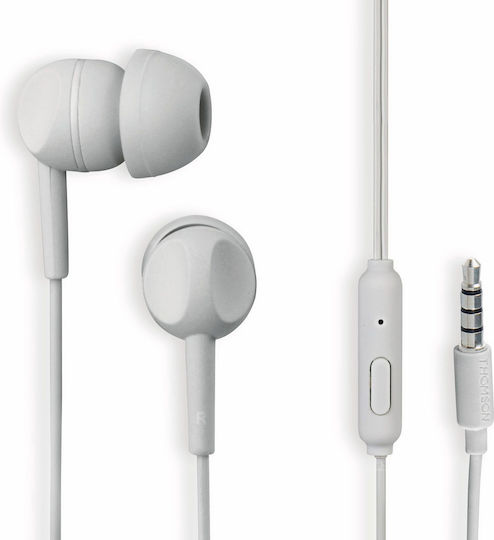 Thomson 001324810000 In-ear Handsfree Headphones with Connector 3.5mm Gray