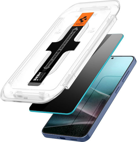 Spigen GLAS.tR EZ Fit Privacy Tempered Glass Μαύρο (Galaxy S25)