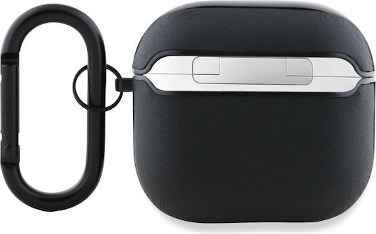 Mercedes-Benz Logo Hülle Leder in Schwarz Farbe für Apple AirPods 4