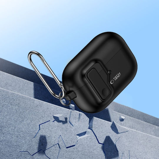 Tech-protect Slim Hook Apple Airpods Pro 1 2 Black