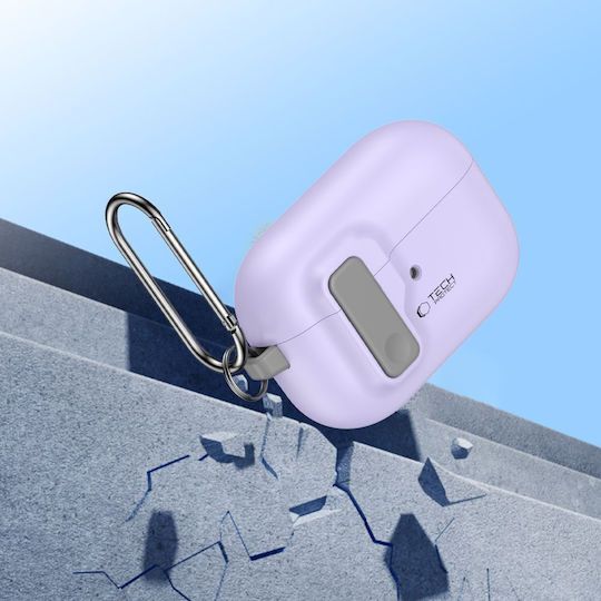 Tech-protect Slim Hook Apple Airpods Pro 1 2 Lavender