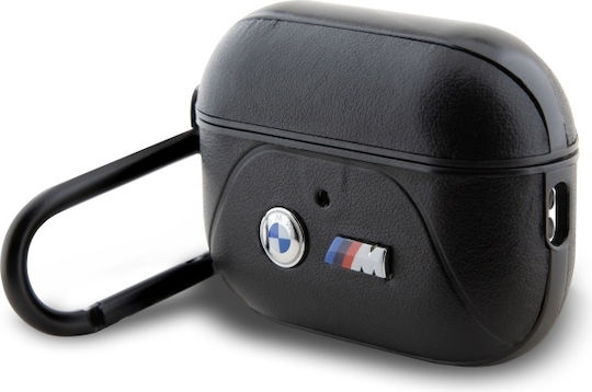 Husă Bmw Bmap222pvtk Airpods Pro 2 2022/2023 Negru Linie Curbată Neagră