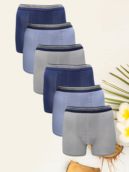 Onurel Set of Kids' Boxers Multicolour 6pcs