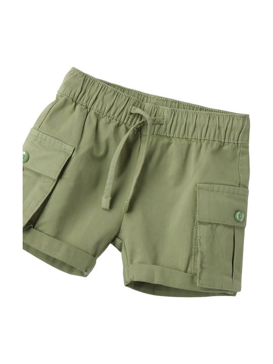 Șort/Salopetă Copii din Material Textil verde