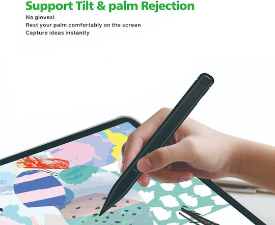 Techsuit F97 Ψηφιακή Γραφίδα Αφής με Palm Rejection για Microsoft Surface σε Μαύρο χρώμα
