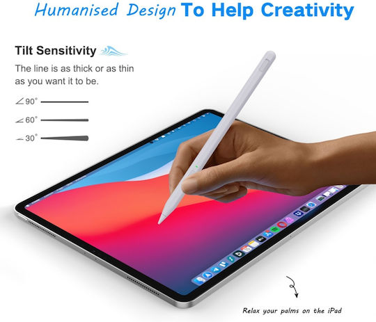 Techsuit F97 Ψηφιακή Γραφίδα Αφής με Palm Rejection για Microsoft Surface σε Μαύρο χρώμα