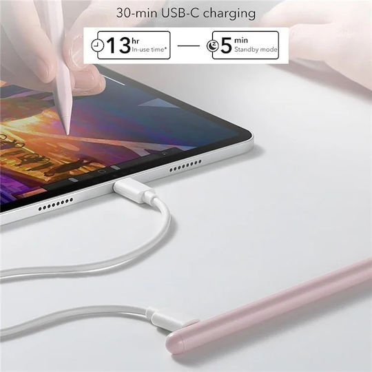 ESR Digital Pencil Стилус Пен за iPad в Розов цвят