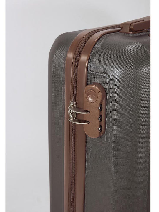 Benzi Großer Reisekoffer Hartschalen Coffee mit 4 Räder Höhe 75cm BZ5776