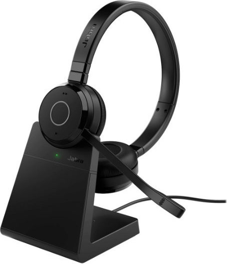 Jabra Evolve 65 Te Link Ms Mono Stand Kabellose Kopfhörer