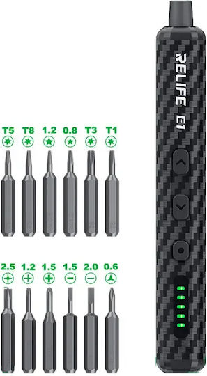 Steel Отвертка за Сервиз Мобилни Телефони 12бр BG-17635