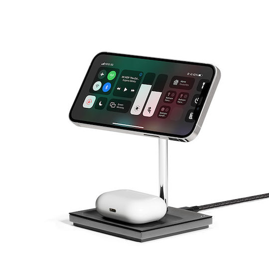 Native Union Φορτιστής Magsafe και Καλώδιο USB-C Γκρι (Snap 2-in-1)