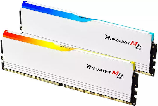 G.Skill Ripjaws M5 RGB 48GB DDR5 RAM with 2 Modules (2x24GB) and 6000 Speed for Desktop