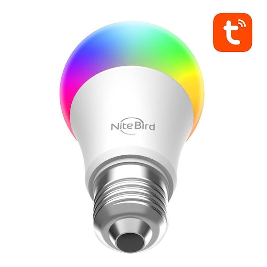 Gosund Bec Smart LED 8W pentru Dulie E27 și Formă A19 RGB 800lm Reglabil în intensitate