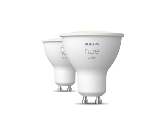 Philips Смарт крушка LED 4.2W за фасунга GU10 топло бяло 400лм Димируем