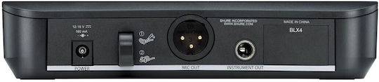 Shure BLX24E/BETA58-H8E Безжично Микрофон Ръчно изработено за Вокали в Черен Цвят