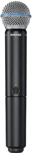 Shure BLX24E/BETA58-H8E Безжично Микрофон Ръчно изработено за Вокали в Черен Цвят