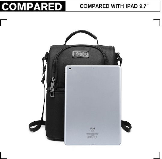 Miss Lulu School Insulated Hand Lunch Bag Black