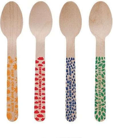 Wooden Spoons 14cm Pack of 8 Fsc Tessera4kids Tessera Qa140swfsc 00046697