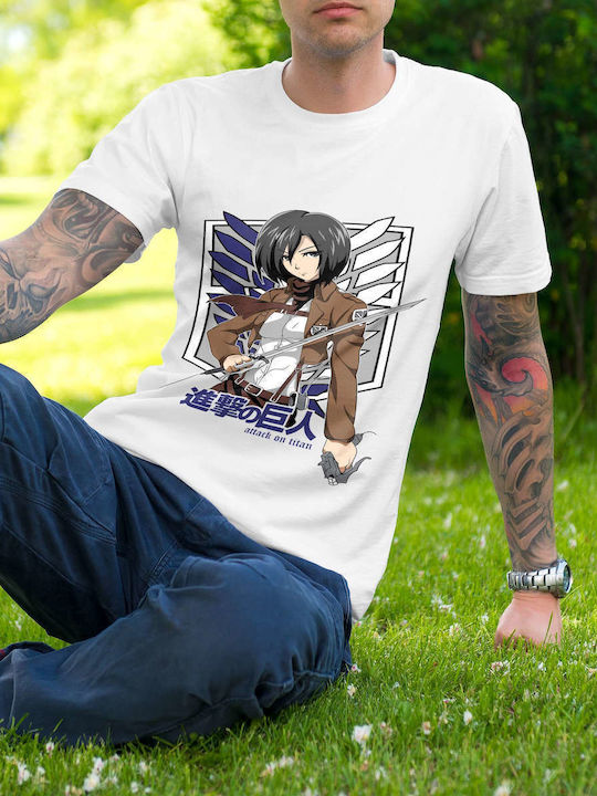 Attack On Titan Anime Character Tshirt