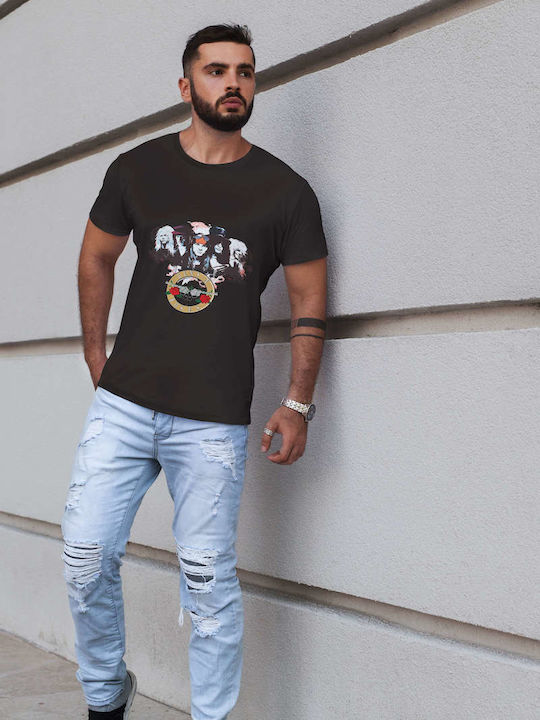 Band Graphic Guns N' Roses Logo T-shirt